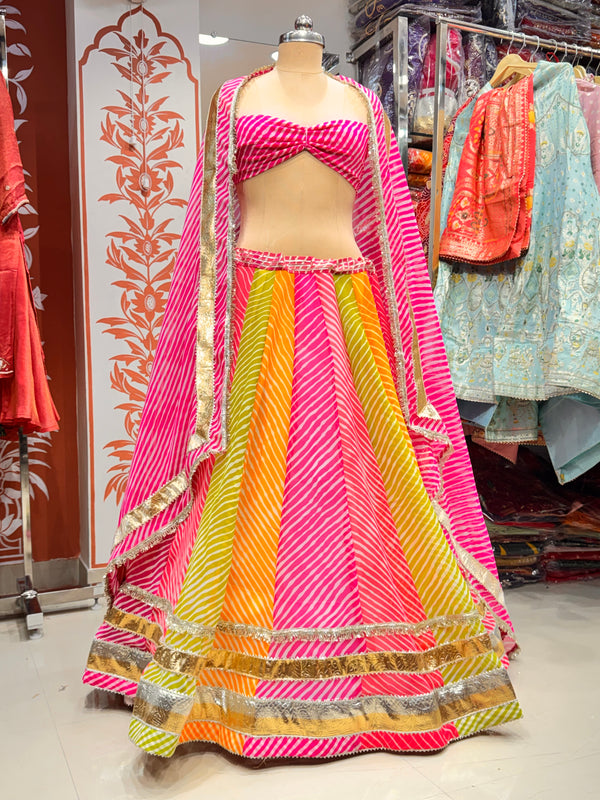 Leheriya Lehenga