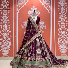 Rajwadi Lehenga