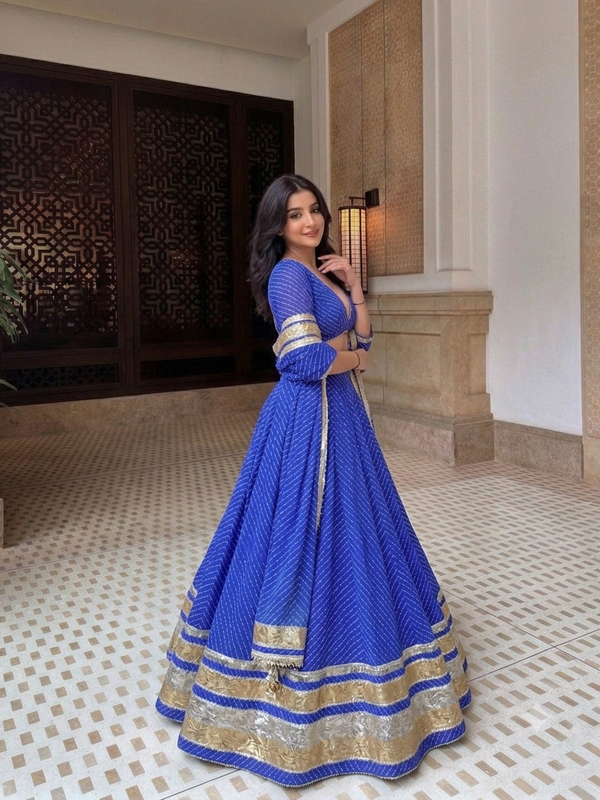 Leheriya Lehenga