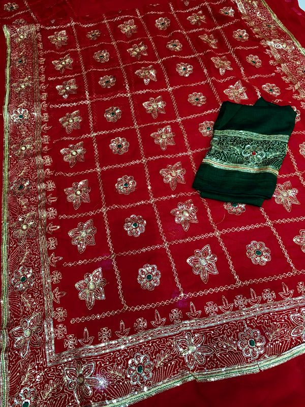 Rajwadi Saree