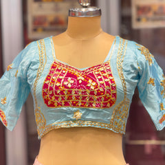 Aangi Gazi Silk Blouse