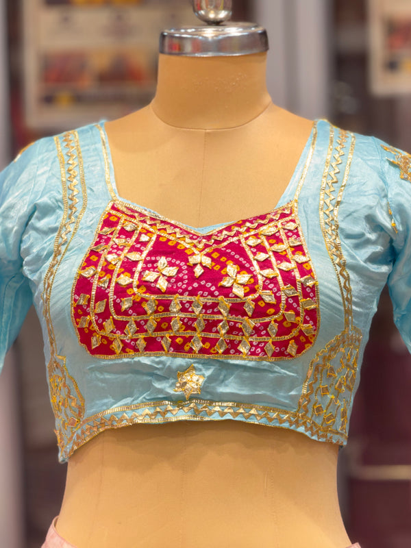 Aangi Gazi Silk Blouse