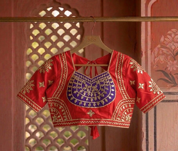 Aangi Gota Patti Blouse