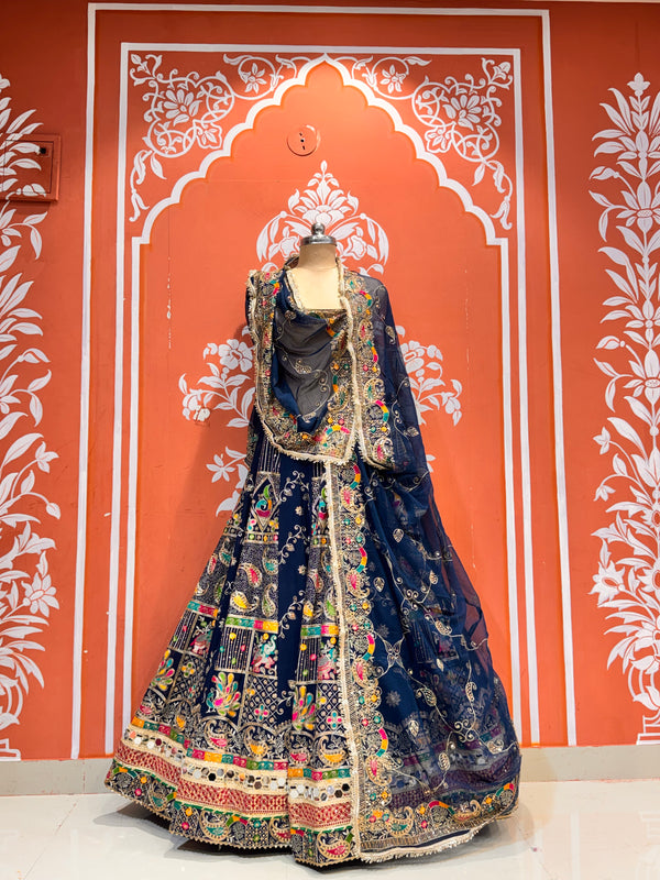 Rajwadi Lehenga