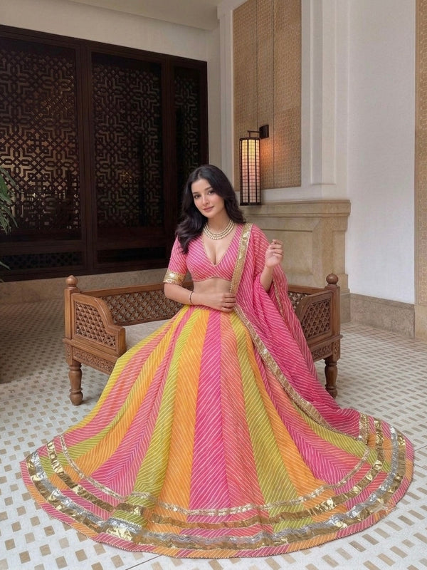 Leheriya Lehenga
