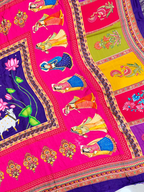 Gajji Silk Dupatta