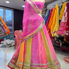 Leheriya Lehenga