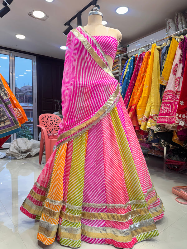 Leheriya Lehenga