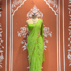 Bandhej Saree