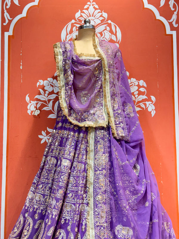 Rajwadi Lehenga