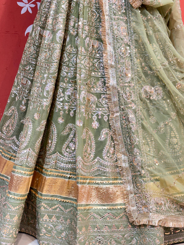Rajwadi Lehenga