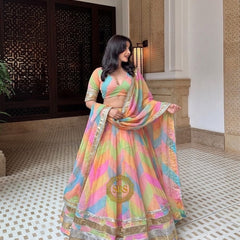 Leheriya Lehenga