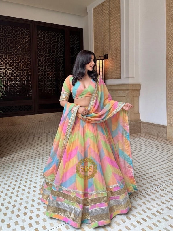 Leheriya Lehenga