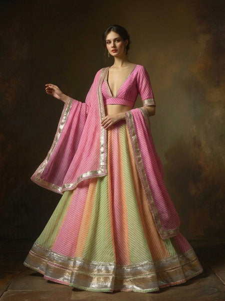 Leheriya Lehenga