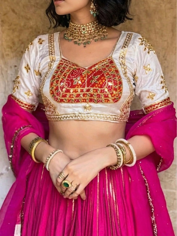 Aangi Gazi Silk Blouse