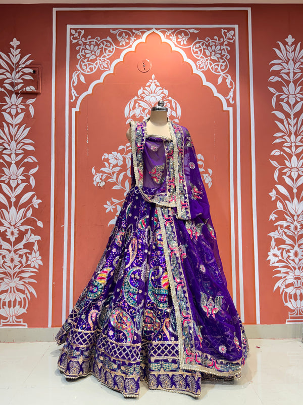 Rajwadi Lehenga