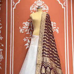 Pure Khaddi Georgette Dupatta