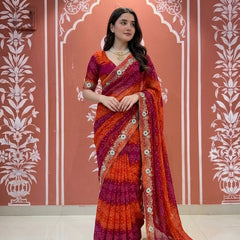 Royal Georgette Saree