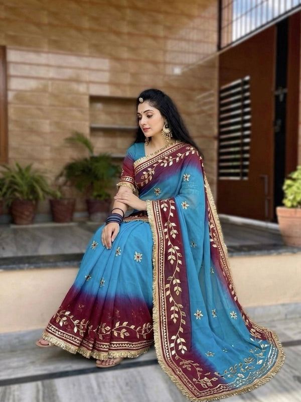 Royal Georgette Saree