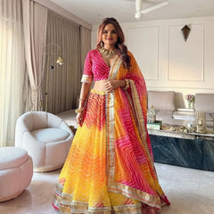 Leheriya Lehenga
