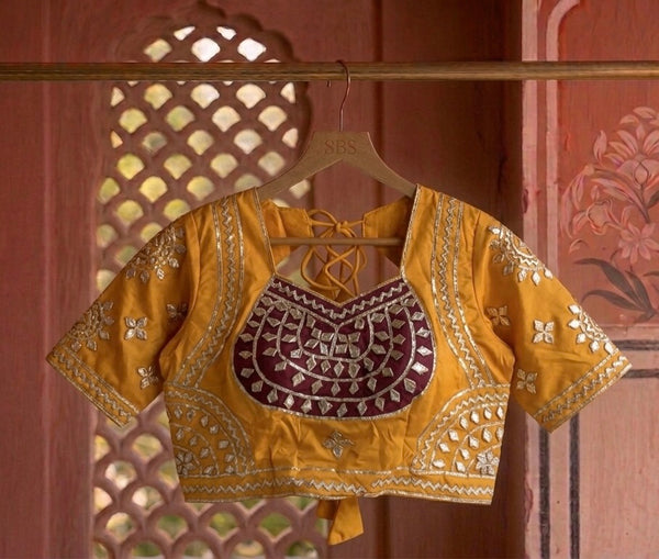 Aangi Gota Patti Blouse