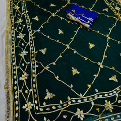 Gota Jal semi chiffon Saree