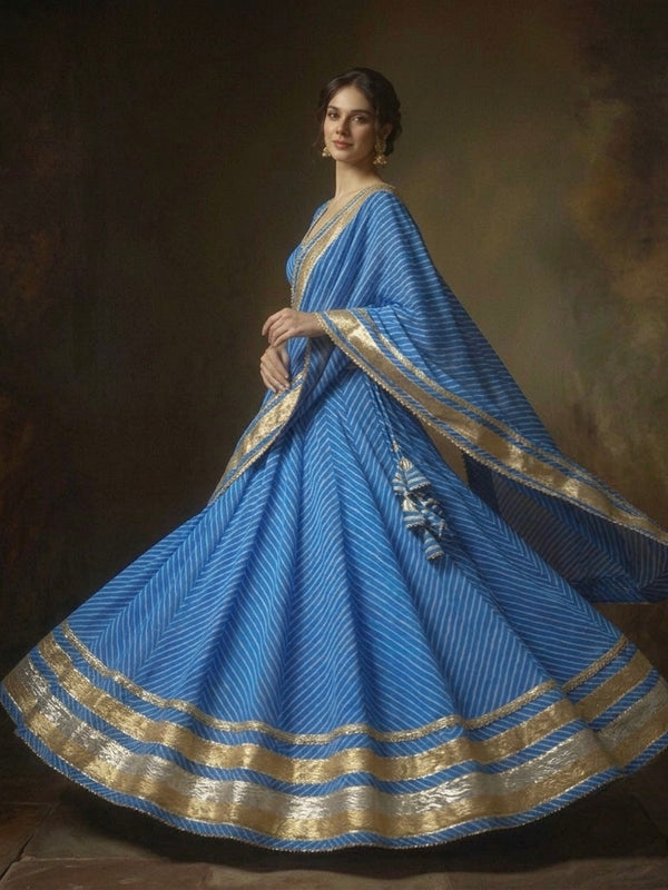 Leheriya Lehenga