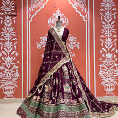 Rajwadi Lehenga