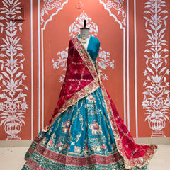 Rajwadi Lehenga