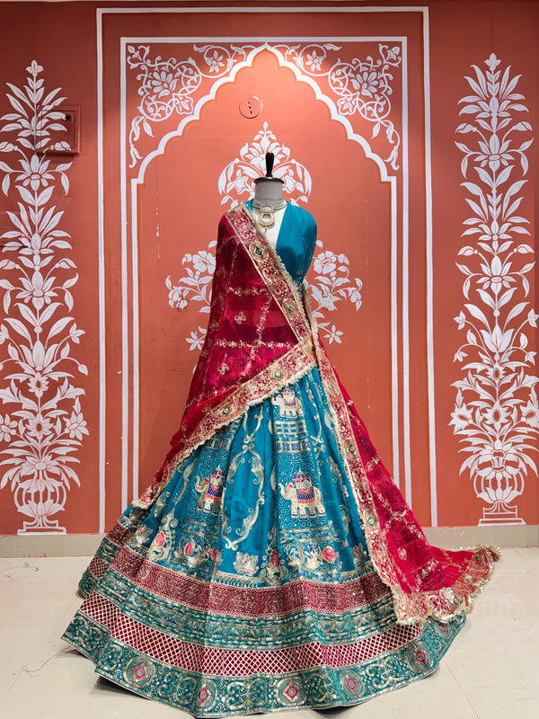 Rajwadi Lehenga