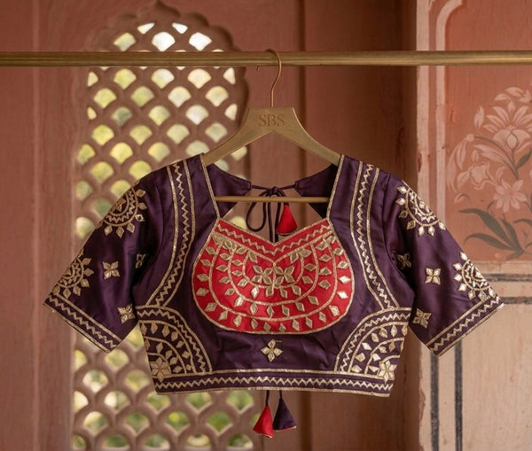 Aangi Gota Patti Blouse