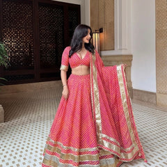 Leheriya Lehenga