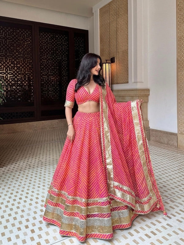Leheriya Lehenga