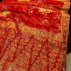 Pure Khaddi Georgette Saree