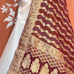 Pure Khaddi Georgette Dupatta