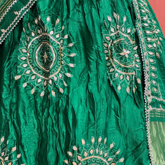 Gajji Silk Lehenga