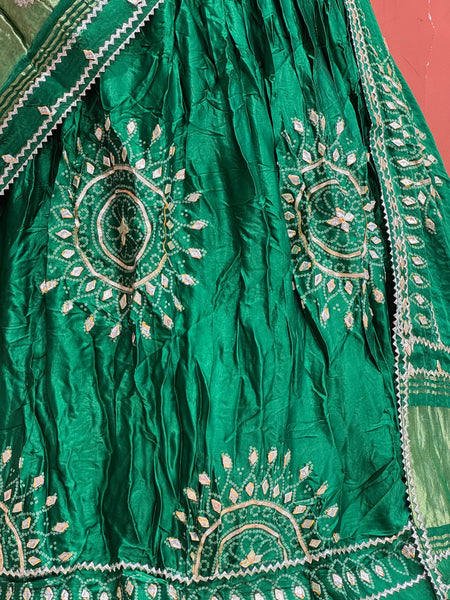 Gajji Silk Lehenga