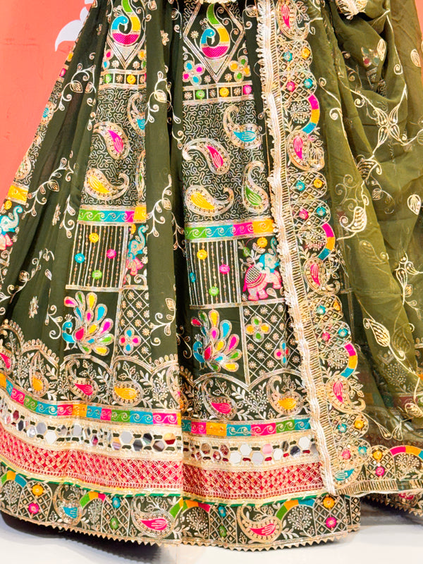 Rajwadi Lehenga