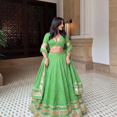 Leheriya Lehenga