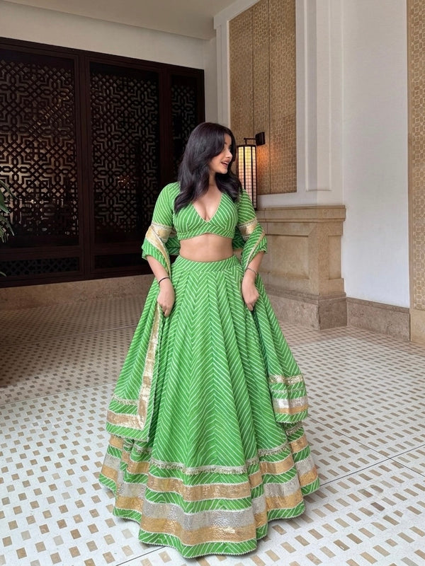 Leheriya Lehenga