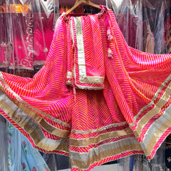 Leheriya Lehenga