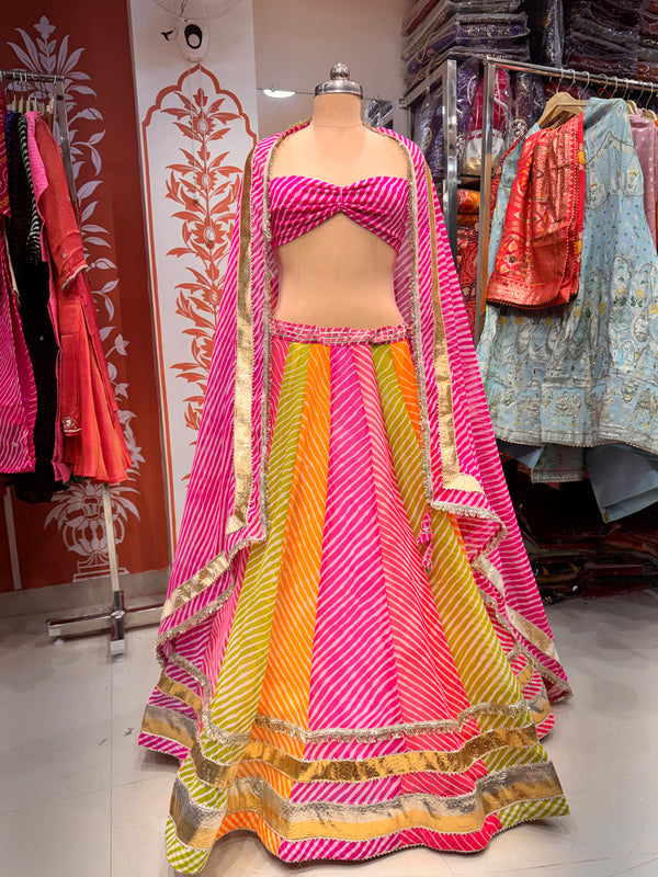 Leheriya Lehenga