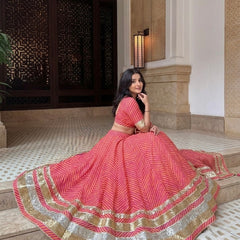 Leheriya Lehenga