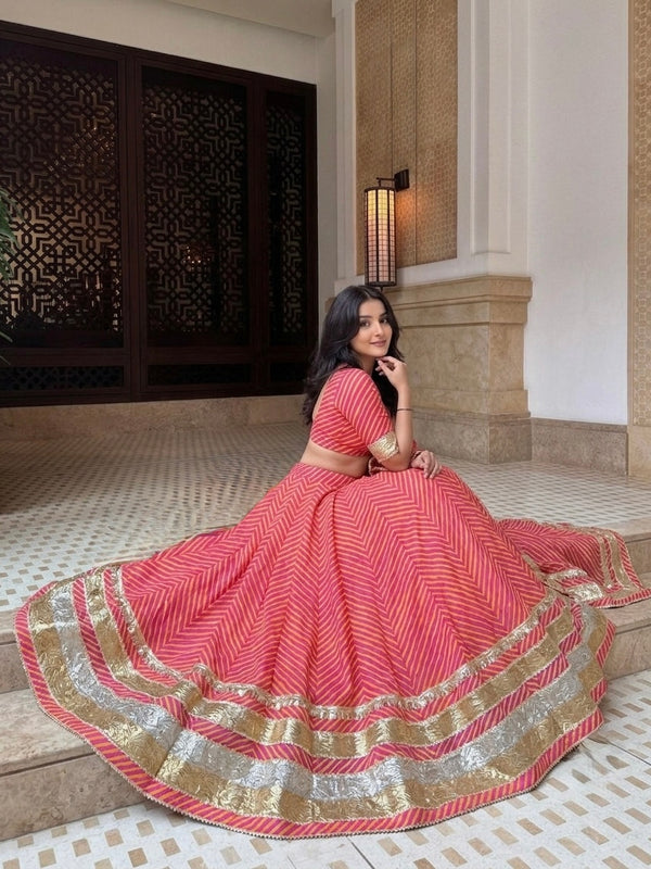 Leheriya Lehenga