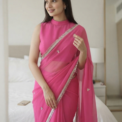 Georgette Boota Saree