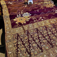 Pure Khaddi Georgette Saree