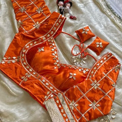 Aangi Gazi Silk Blouse
