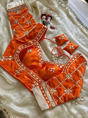 Aangi Gazi Silk Blouse