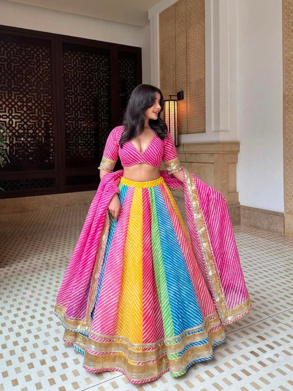 Leheriya Lehenga