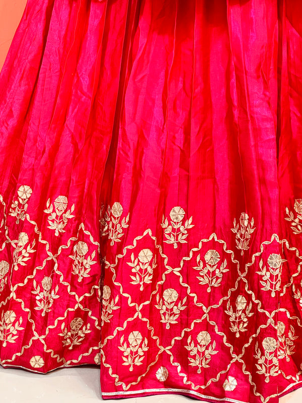 Pure Gajji Silk Lehenga